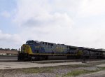 CSX 691 & 614 lead an intermodal train southbound